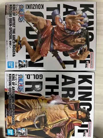 원피스 골드 로저 & 코즈키 오뎅 피규어