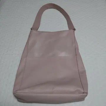 Her lip to 핑크 원 핸들 백 합성 피혁