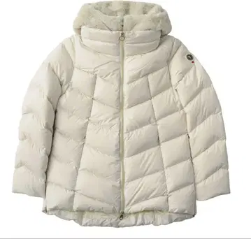 새상품 40 사이즈 후드 부착 다운 자켓