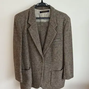 브릭스 브라더스 핑크 그레이 셋업 사이즈 9 클리닝 완료