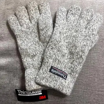 Thinsulate 니트 그로브 그레이 프리 사이즈