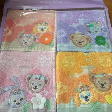 도쿄 디즈니 씨 더피 미니 타월 세트