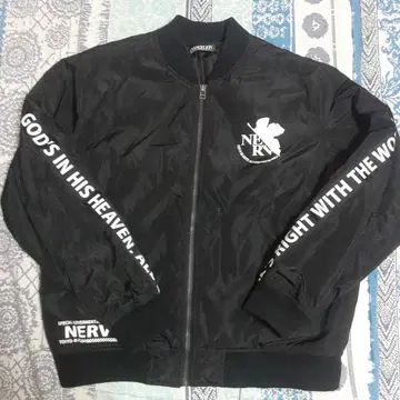 [NERV] 특무기관 NERV 신세기 에반게리온 MA-1 사이즈 L