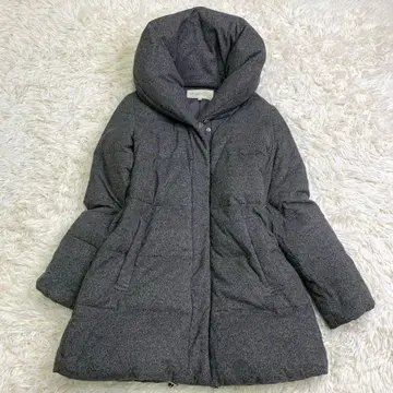 프로포션 바디 드레싱 다운 자켓 미들 기장 숄카라