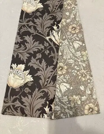 윌리엄 모리스 리버서블 반폭 오비