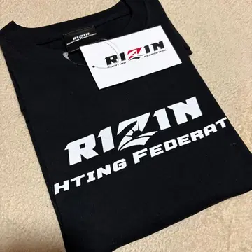 RIZIN 티셔츠 블랙 새상품 XL (LL)