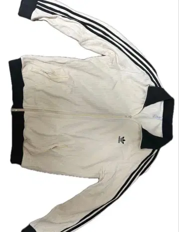 adidas 와플 트랙 자켓 L 사이즈 화이트