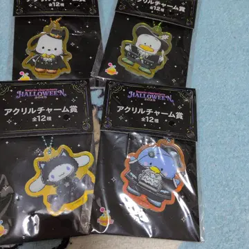 산리오 할로윈 2025 아크릴 참 4종
