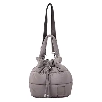 Starbucks 스벅 대만 나일론 숄더 버킷백 퀼팅