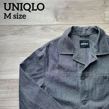 UNIQLO 올드 유니클로 데님 자켓 커버올 M