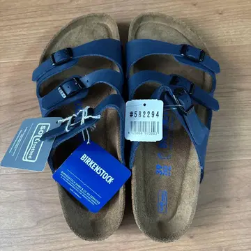 BIRKENSTOCK 애리조나 샌들 네이비 39
