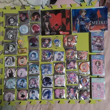 하츠네 미쿠 프로젝트 세카이 기타 캔뱃지 굿즈 여러가지 묶음 판매 46점