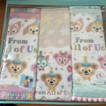 디즈니 캐릭터 타월 세트 3장