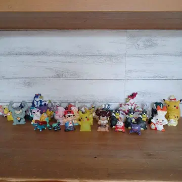 포켓몬 손가락 인형 35개 x 포켓몬 피규어 4개