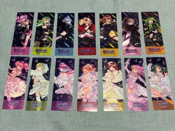 마크로스 초시공 페스티벌 앙코르&뒷마크 페스티벌 클리어 책갈피 총 14종