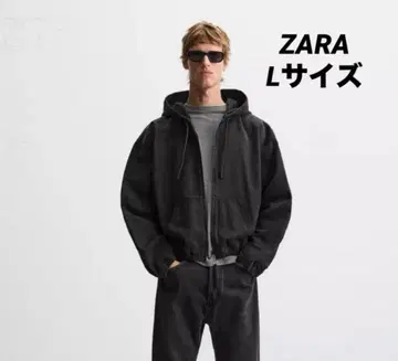 ZARA 자라 후드 데님 자켓 L 사이즈 완판템