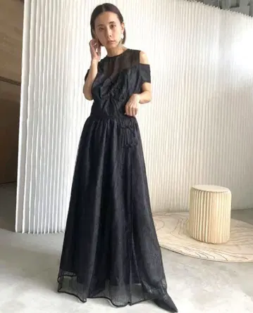 Ameri VINTAGE 레이스 쿵푸 드레스