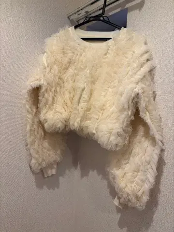 eimy istoire 아이보리 튤 니트