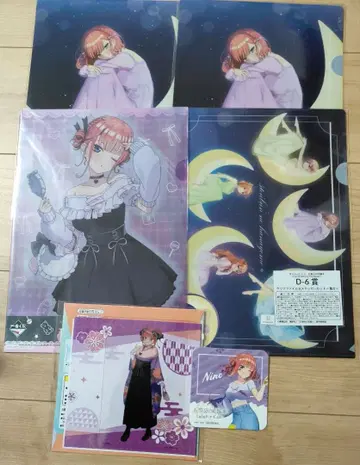 5등분의 신부 제일복권 캬라토복권 클리어 파일 니노