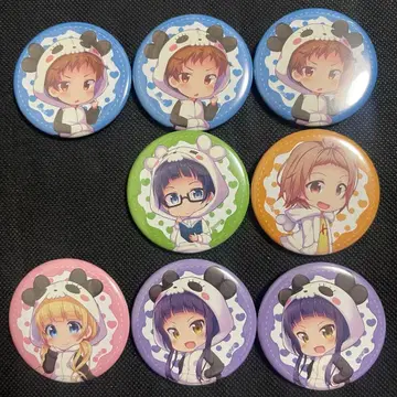 [ 미사용 새상품 ] HoneyWorks 온라인 복권 캔뱃지 8개 세트