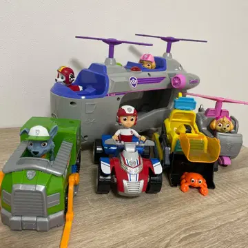 퍼피 구조대 완구 세트