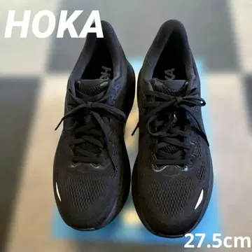 HOKA 블랙 러닝화 27.5cm