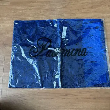 파시미나 네이비 데님 스톨