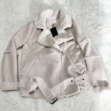 택 포함 새상품! J.O.A LOS ANGELES 무스탕 라이더스