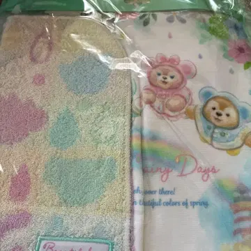 Beautiful Rainy Days 미니 타월과 타월 파우치 세트