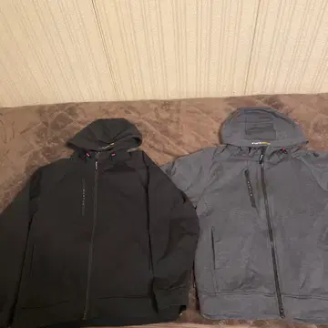 버틀 후디 블루종 851 M 사이즈 그레이 블랙 2세트