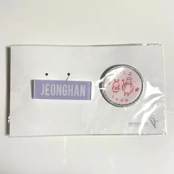 SEVENTEEN 정한 배지 세트