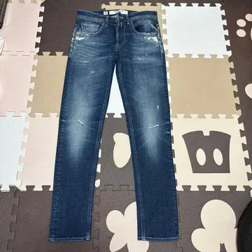 REPLAY 다크 블루 슬림핏 데님