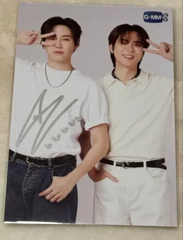 BounPrem GMMTV 친필 사인 엽서