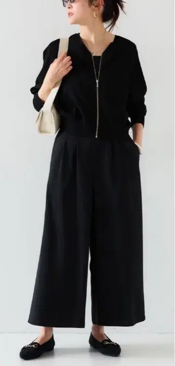 언타이틀 릴렉스미스트 턱 와이드 팬츠