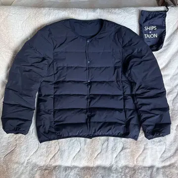쉽스 별주 타이온 이너 다운 네이비 L 사이즈 TAION