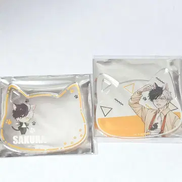사쿠라 하루카 WIND BREAKER 난자타운 고양이형 아크릴 코스터