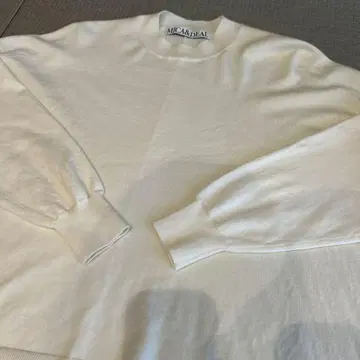 MICA&DEAL 화이트 긴팔 스웨터