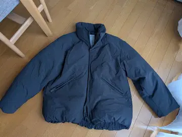 새상품급 WYM 블랙 HEAT FIBER DOWN 다운 자켓 S