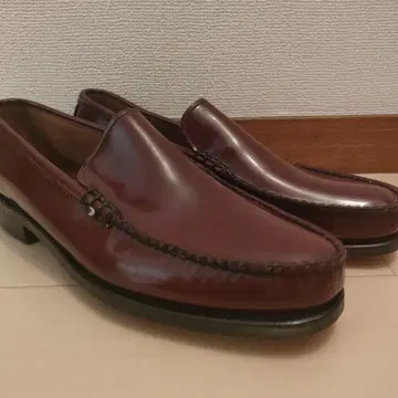 다크 브라운 가죽 로퍼