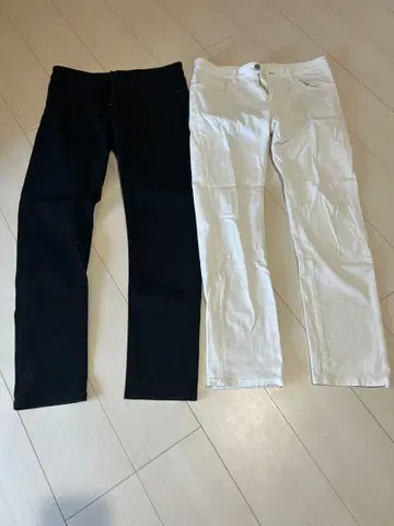 UNIQLO 슬림핏 데님 2종 세트