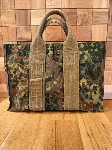 밀리터리 카모플라쥬 군용 리메이크 토트백 카모플라주 토트