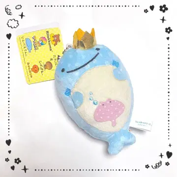 [택 포함] San-X 올스타즈 반짝반짝 왕관 마스코트 진베에상