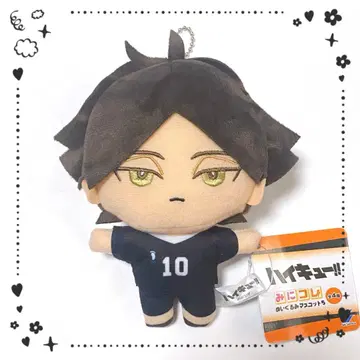 [택 포함] 하이큐 미니코레! 봉제 인형 마스코트 5 카쿠나 린타로