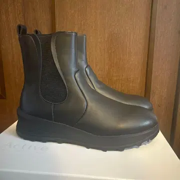 chausser 블랙 사이드 고어 부츠