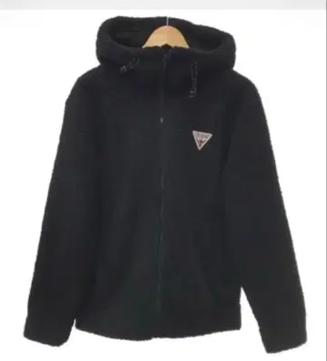 GUESS 보아 후드티 블랙