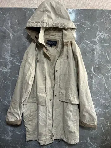 LONDON FOG Limited Edition 후디드 코트 베이지