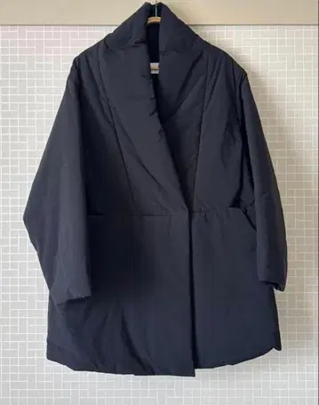 플레인 피플 다운 코트 블랙