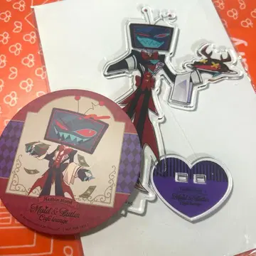 해즈빈 호텔 애니 카페 복스 아크릴 스탠드 코스터