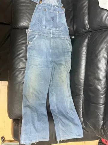 60s 70s 빈티지 bigmac 오버롤 검 플란넬 셔츠