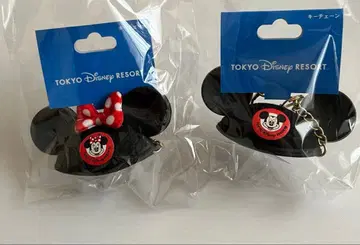 디즈니 리조트 미키 미니 키체인 이어햇